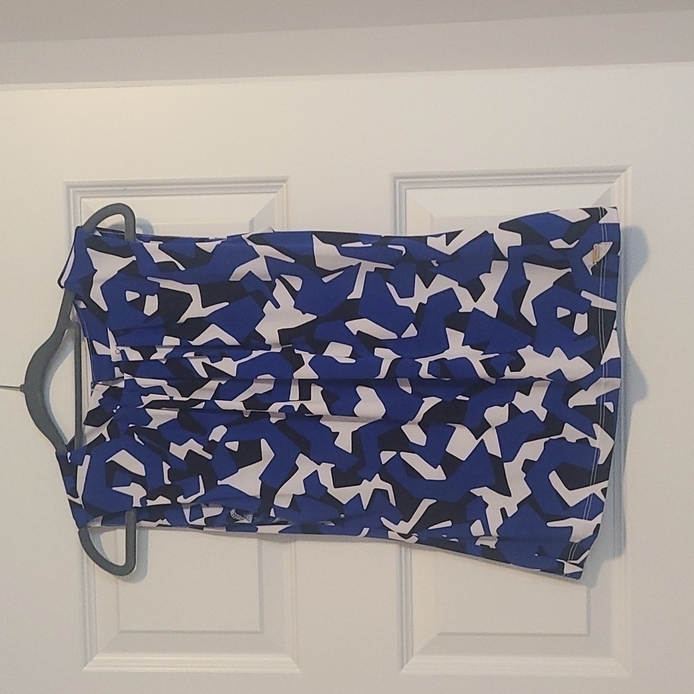 CALVIN Klein sleeveless Geometric blouse sz small